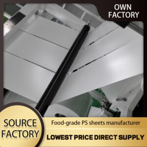 PS sheet for food packaging